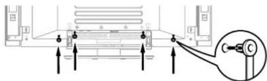 PIONEER PDP-435XDE - Sätta fast snabbklämmorna på huvudenheten - 1