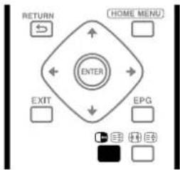 RETURN HOME MENU ENTER EXIT EPG
