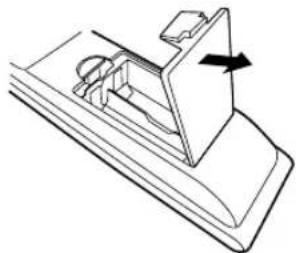 SANSUI HDLCD2200 - HOW TO INSTALL BATTERIES - 1