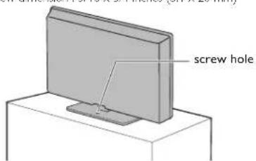 screw hole