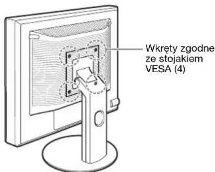 Wkręty zgodne ze stojakiem VESA (4)
