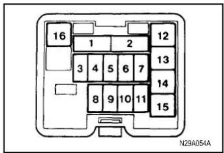16 1 2 3 4 5 6 7 8 9 10 11 12 13 14 15 N29A054A