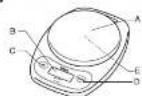 TANITA KD-406 - Digital Scale Instruction Manual - 1