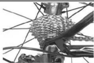 IDEAL On Road - Removing a Quick Release Rear Wheel Shift the rear derailleur to the smallest, outer rear sprocket; this is the high gear position. - 1