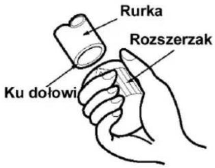Rurka Rozszerzak Ku dołowi