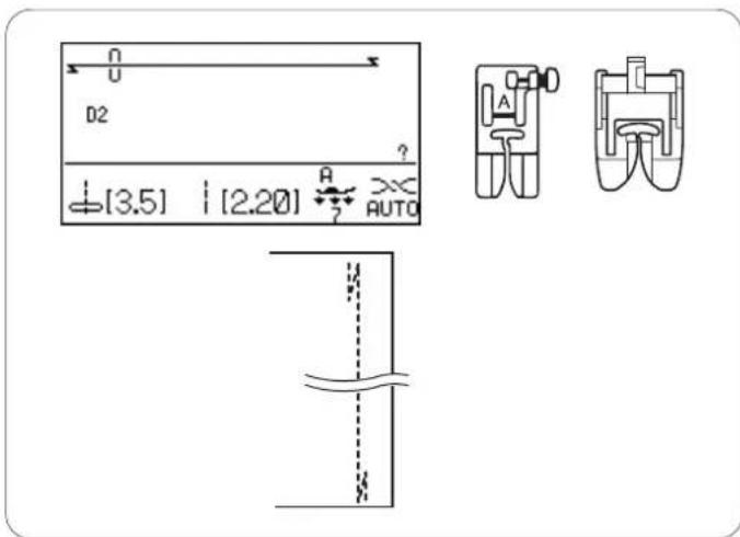 JANOME 7700 QCP - Configuración de la máquina - 1
