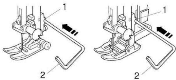 JANOME 7700 QCP - Configuración de la máquina - 2