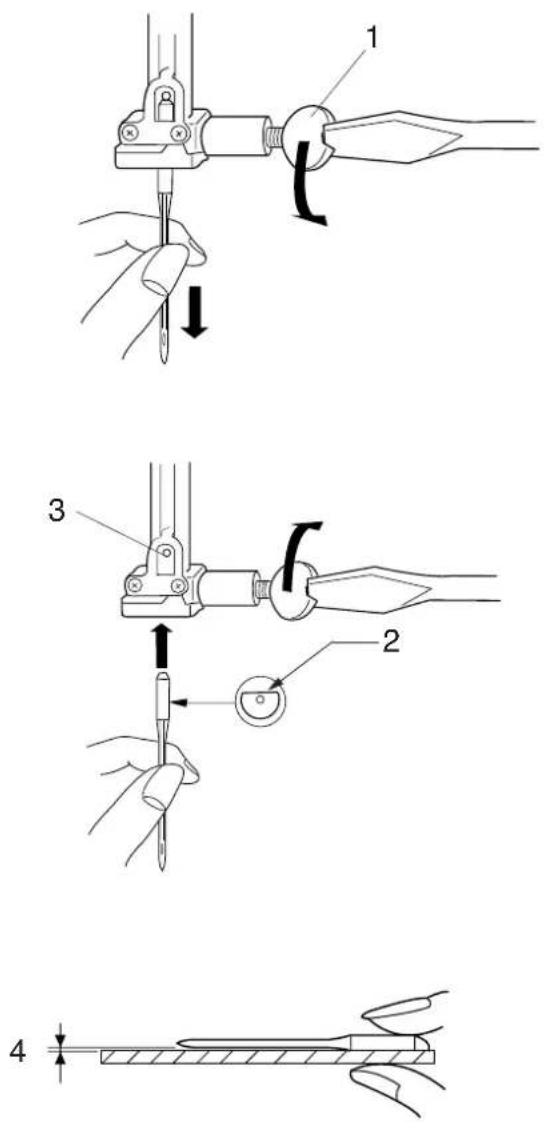 JANOME 7700 QCP - Extracción del hilo de la bobina - 1