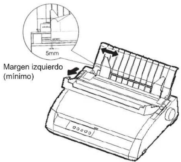 Margen izquierdo (minimo)