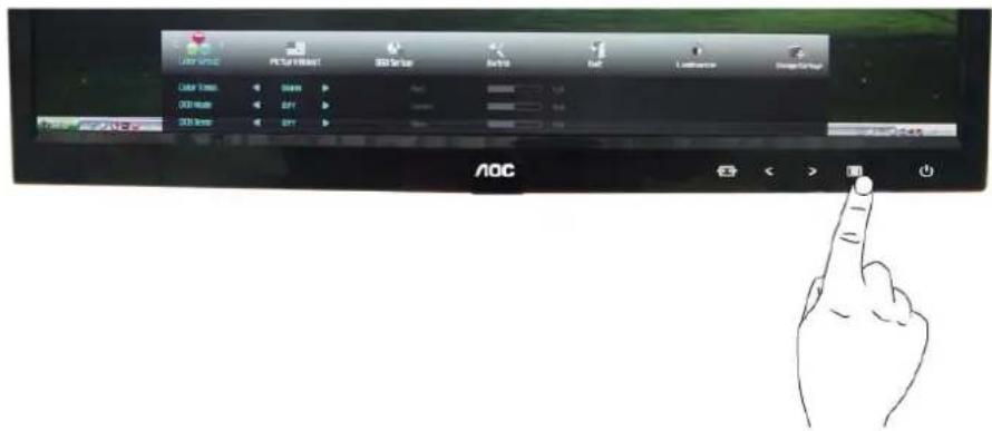 AOC E2351Fh - Temperatura da Cor - 1