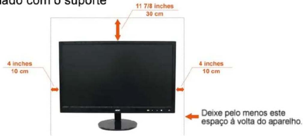 AOC E2351Fh - Instalação - 1