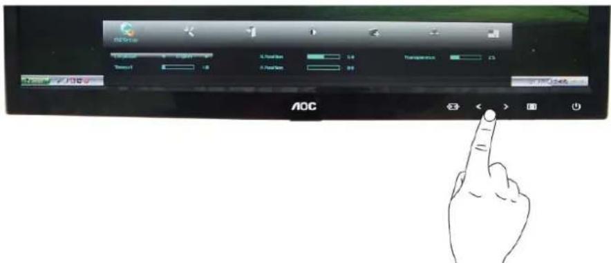 AOC E2351Fh - Configuração do OSD - 2