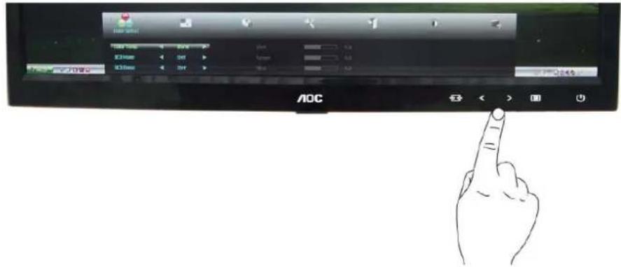 AOC E2351Fh - Temperatura da Cor - 3