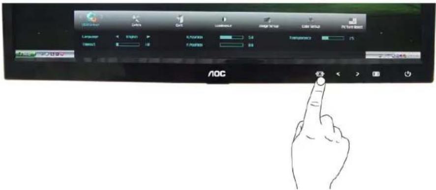 AOC E2351Fh - Configuração do OSD - 4