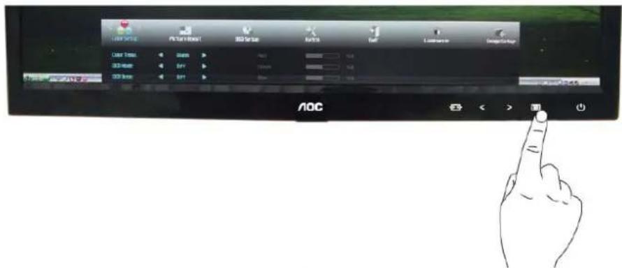 AOC E2251FWH - Ajuste de Cor - 2