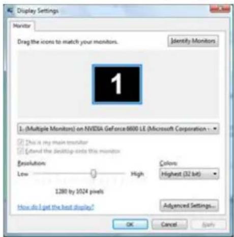 AOC E2251FWH - Windows Vista - 4