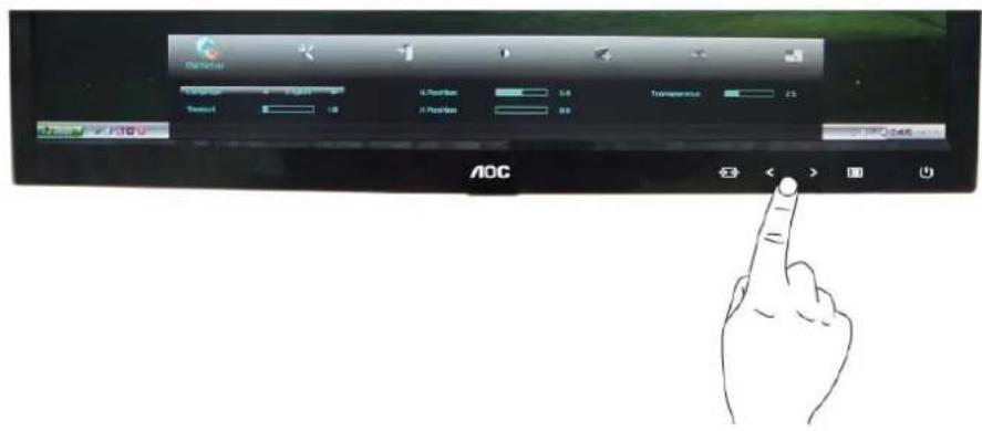 AOC E2251FWH - Configuração do menu OSD - 2