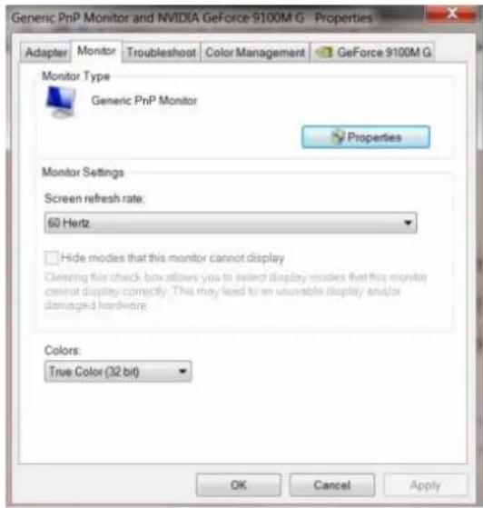 AOC E2251FWH - Windows 7 - 4