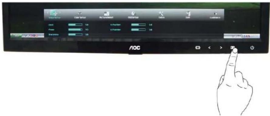 AOC E2251FWH - Configuração da Imagem - 1