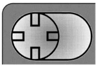 Pure electrical circuit lines without any symbols