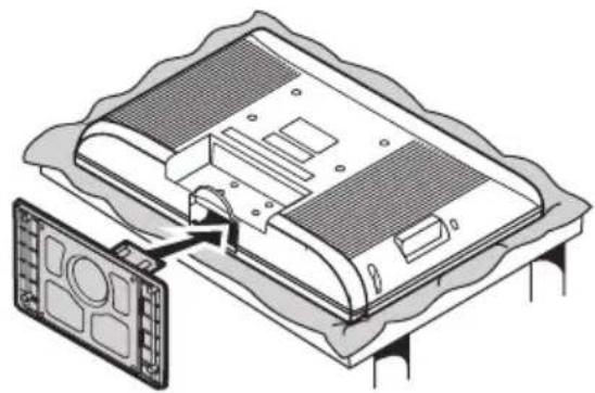 Semp Toshiba LC 4246FDA - MONTAGEM DO PEDESTAL - 3