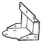 Semp Toshiba LC 4246FDA - Acessórios do Pedestal - 4