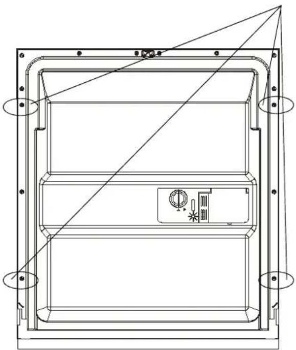 CUISINART WQP8-7304 - - Dimensões e Instalação do Painel - 4