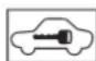 NISSAN Livina (2013) - Luz indicadora de Overdrive desativada (somente em modelos equipados com A/T) (se equipado) - 1