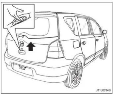 NISSAN Livina (2013) - TAMPA TRASEIRA - 1