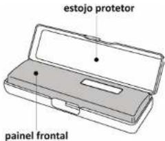 estojo protetor painel frontal