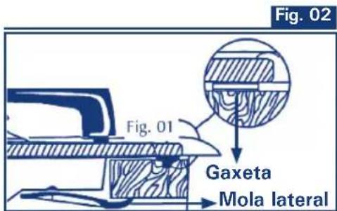 Fig. 02 Fig. 01 Gaxeta Mola lateral