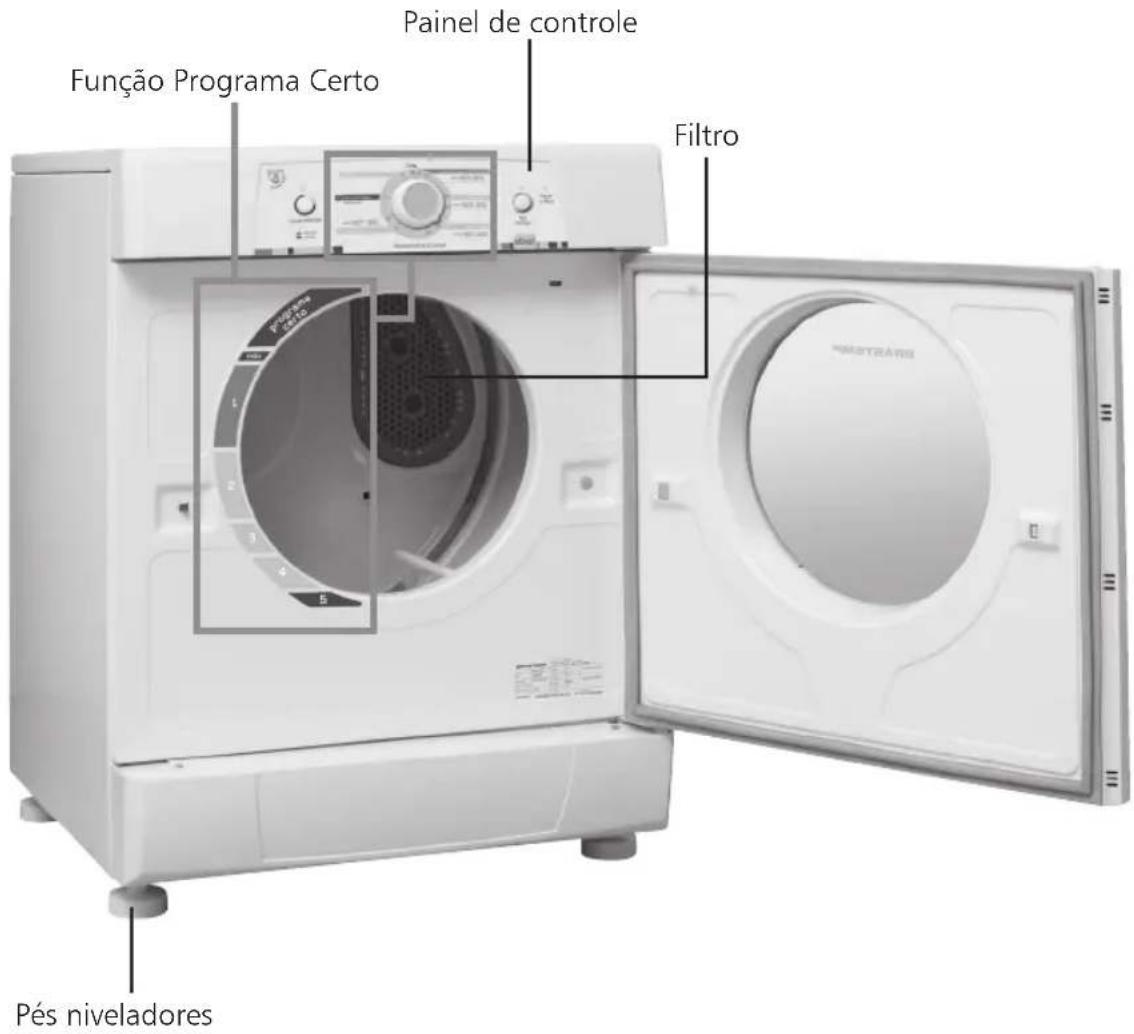 Brastemp BSR10A - Conheça sua Secadora - 3