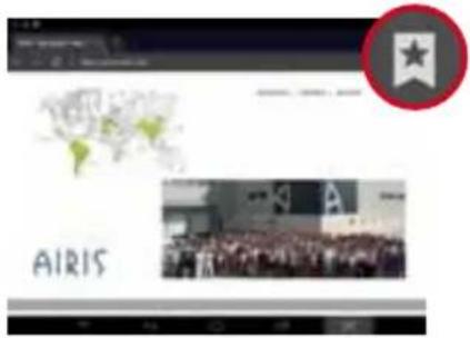 AIRIS OnePAD 80Q TAB80Q - IR A UNA PÁGINA WEB MARCADA COMO FAVORITA - 1