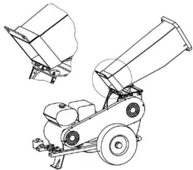 GARLAND Chipper 1080 - MONTAJE DE LA TOLVA - 1