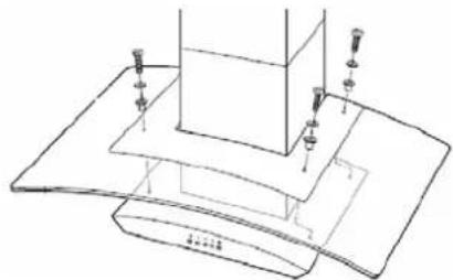 Technical line drawing of a mechanical assembly with no visible text or symbols