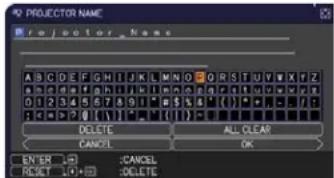 3M X36i - NETWORK menu - 3