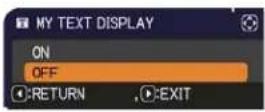 3M X36i - SECURITY menu - 1