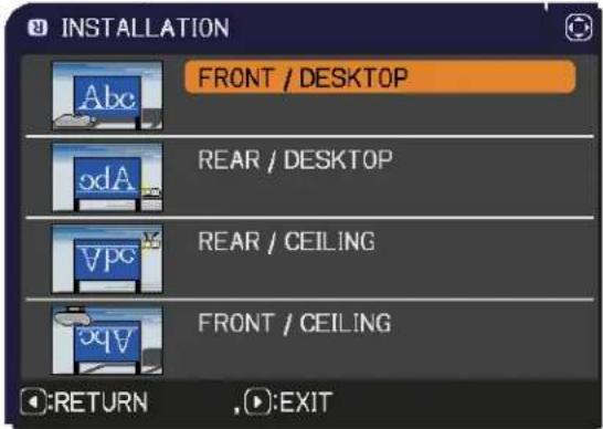 3M X36i - SETUP menu - 2