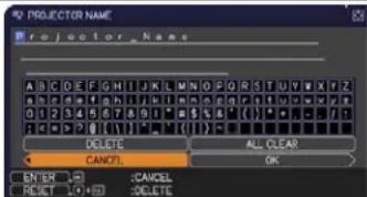 3M X36i - NETWORK menu - 2
