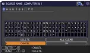 3M X36i - SCREEN menu - 1