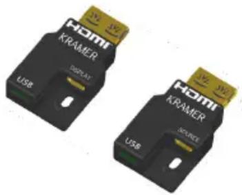 Kramer CLS-AOCH/XL-262 - CLS-AOCH/xI / CP-AOCH/xI Fiber Optic High Speed Pluggable HDMI Cable - 1