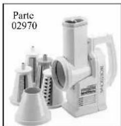 Presto Dehydro 06303 - SaladShooter® Profesional rebanador-rallador eléctrico por Presto® - 1