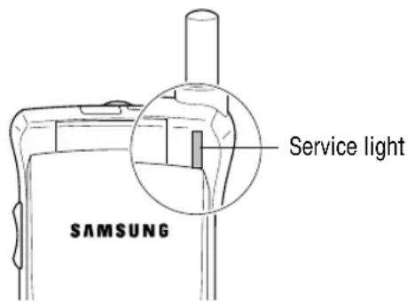 Service light SAMSUNG