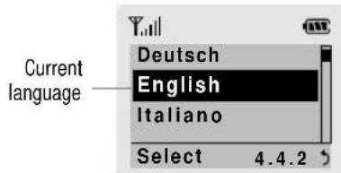 Current language Deutsch English Italiano Select 4.4.2
