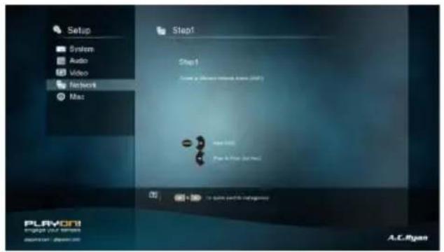 Setup System Audio Video Network Mac Step1 Step1 Show a video network, less than 50% Show 50% Show a free job next Play onto the network Play on the job next Play on the job next Play on the job next Play on the job next PLAYON! English your server playon: playon.20 A.C.Ryan