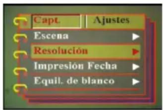 EASYPIX V12 - Configurar la resolución - 1