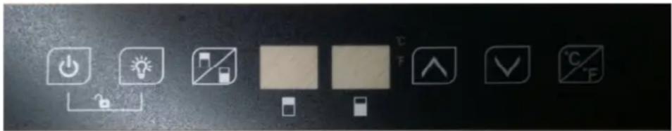Crissair ADG 171D - Painel de controle - 1