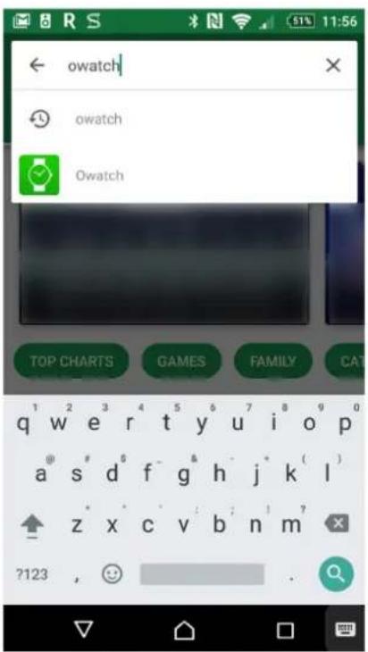 Naxa NSW-15 - 1.6.1: Connecting the Watch to an Android™ OS Smartphone or iPhone® - 8