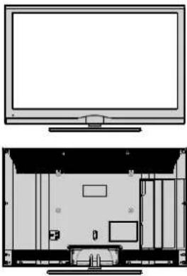 CONTINENTAL EDISON 107FHD42V - TV LCD y Botones de Funcionamiento - 1