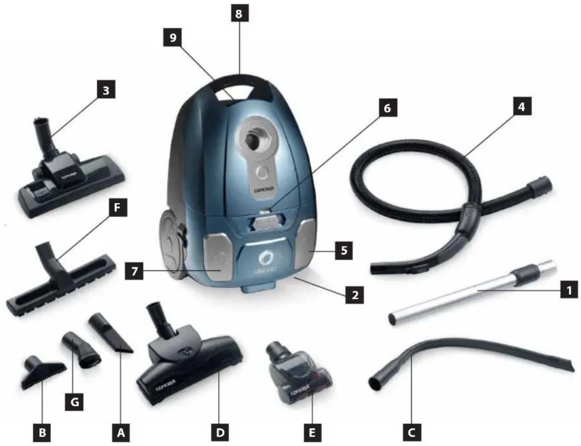 Concept VP8251 - Accessori - 1